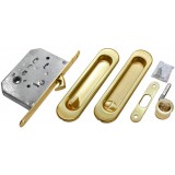 Комплект для раздвижных дверей Morelli MHS150 WC SG  Матовое золото